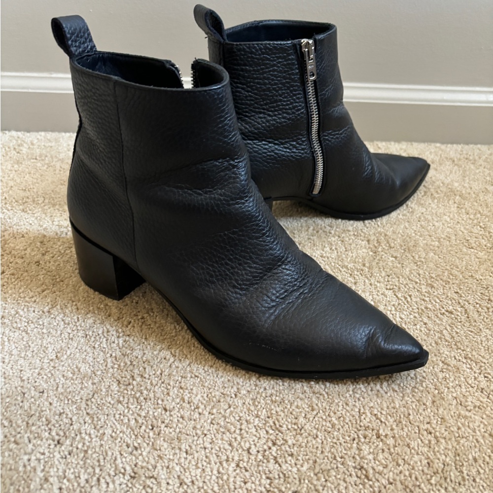 Everlane Boss Boots, Black leather